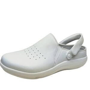 Alegria nursing shoes skillz true white